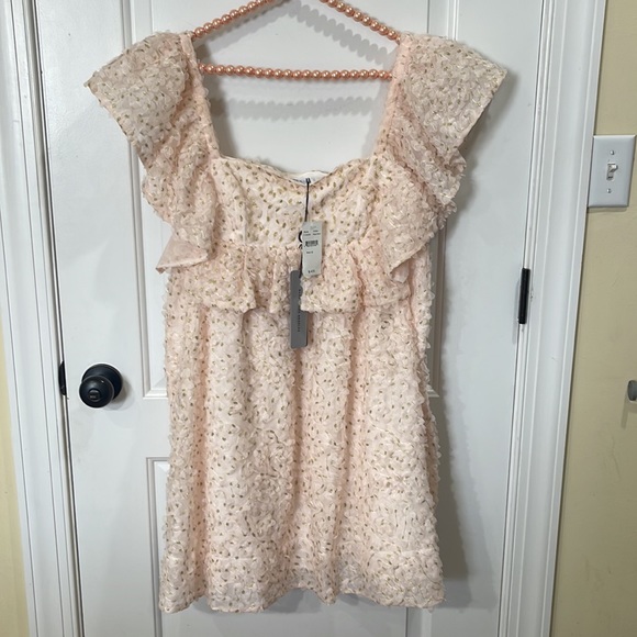 *NEW* BLACK HALO REGGI FLORAL SQUARENECK MINI DRESS - Picture 6 of 12